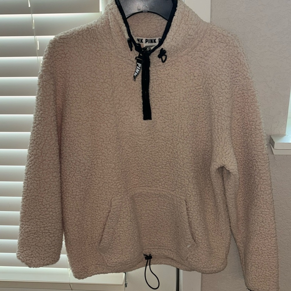 Small Sherpa cream colored